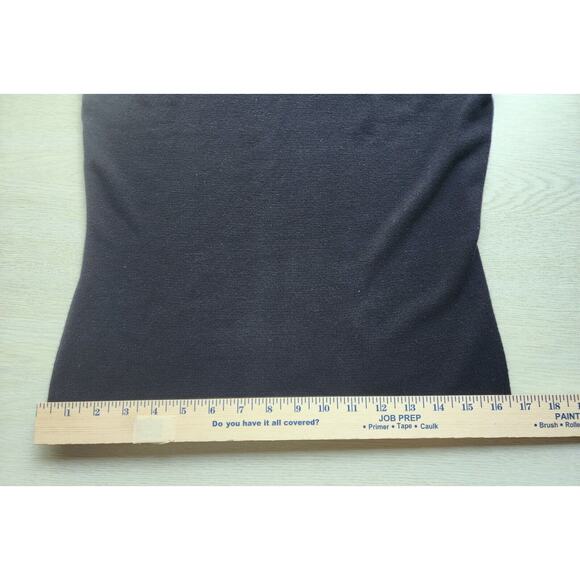 TOP-INC INTERNATIONAL CONCEPTS-Black-Beads-Sequins-Lace Collar-Snap Back-SIZE MP - Picture 10 of 15